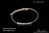 Anklets Chain Rose Gold Color/Silver Tone
