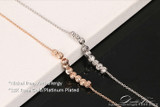 Anklets Chain Rose Gold Color/Silver Tone