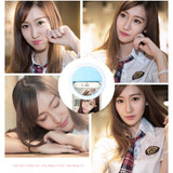 Clip On USB LED Selfie Ring Light