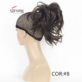 Short Natural Wave Ponytail Hair Extension With Claw Clip
