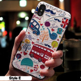 Cute 3D Patterned Case For iPhone