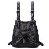 Soft Washed Leather Backpack