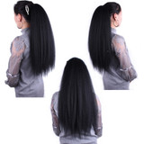 Drawstring Afro Puff Kinky Straight Ponytail