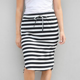 Fashion for women Stripe skirts