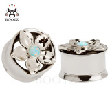 Opal stainless steel ear plugs