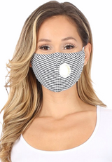 PM 2.5 Adult Face Mask w/ Ear Clip