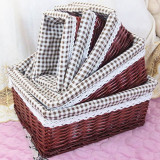 All Fitter Laundry Basket - Handmade Woven Willow Laundry Storage Baskets - 4-Sizes Laundry Basket Organizers - Basket Containers for Laundry Items and Clothes – Baskets/Bins for Organizing