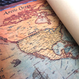 Captain Black Beard Vintage Treasure Map