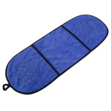 Ultra-absorbent Pet Bath Towel Microfiber Drying Towel Blanket With Pocket