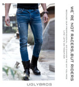 UGLYBROS Guardian Jeans - Motorbike Knee Protective Moto Pants