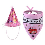 Birthday Party Pet Caps Bibs Costume Hat Designs Christmas Bandana Scarf