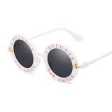 Retro Round Bee Shades Sunglasses