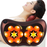 18 Head Neck Massager Car Home Cervical Shiatsu Heating Massage Neck