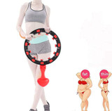 AOODIL Smart Hula Hoop, Fitness Exercise Waist Trainer Hula Hoops Counting Loop Sport Hoops with Adjustable Waistband Detachable 360 Degree Massage Function Trainer Circle
