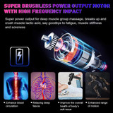 Percussion Thera Muscle Massage Gun - Deep Tissue Muscle Massager Gun Fascia Gun Handheld Theragun Electric Body Massage Device Sports Drill for Muscle Deep Relaxation Black Percussion Thera Muscle Massage Gun - Deep Tissue Muscle Massager Gun Fascia Gun Handheld Theragun Electric Body Massage Device Sports Drill for Muscle Deep Relaxation Black