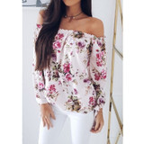 Women's Off Shoulder Blouse Shirts