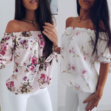 Women's Off Shoulder Blouse Shirts