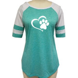Paw Print & Heart