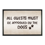Approved by Dogs Doormat