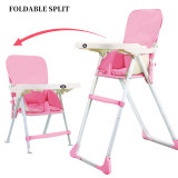Folding Baby Highchair Kids Chair Dinning High Chair for Children Feeding Baby Table and Chair for Babies Toddler Booster Seat