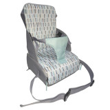 Portable Children Increased Chair Pad Adjustable Baby Furnitur Booster Seat Portable Kids Dining Cushion ChairPad Removable