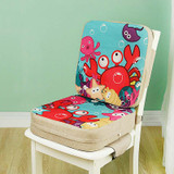 Booster Seat Baby Dining Cushion Children Increased Chair Pad Adjustable Removable Highchair Chair Booster Cushion Seat Chair