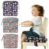 Kids Dining Booster Pad Adjustable Baby Furnitur Booster Seat Portable Kids Increased Chair Pad Removable Chair Cushion Booster