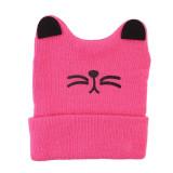 Baby Hat Pompon Winter Scarf Children Hat Knitted Cute Cap