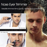 Electric Man And Woman Nose Hair Trimmer Ear Nose Neck Eyebrow Trimmer Nose Hair Cut Clipper Safety Face Care Nose Hair