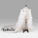 Beaded Feathered Cape