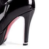 KEBEIORITY Plus Size 34-48 Women Boots Patent Leather Over the Knee Boots