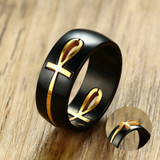 Ankh Egyptian Cross Ring Male Jewelry Ankh Egyptian Cross Ring Male Jewelry