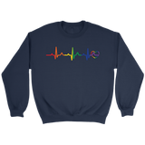 Pride Heartbeat Shirt, Hoodie, Sweatshirt