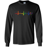 Rainbow Heartbeat Men's Shirt & Tank Top