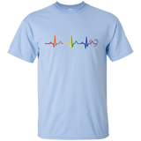 Rainbow Heartbeat Men's Shirt & Tank Top