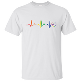 Rainbow Heartbeat Men's Shirt & Tank Top