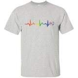 Rainbow Heartbeat Men's Shirt & Tank Top