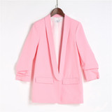 Women Highstreet Shawl Collar Belted Leopard Print Elegant Blazer Autumn Workwear Outerwear