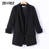 Women Highstreet Shawl Collar Belted Leopard Print Elegant Blazer Autumn Workwear Outerwear