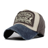 Hip Hop Fitted Cotton Baseball Cap