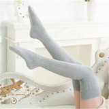 Cotton Thigh High Over Stockings Knee Socks Cotton Thigh High Over Stockings Knee Socks