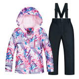 Children Waterproof Warm Snow Kids Ski Suit