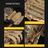 Hunting Tactical Body Armor JPC Plate