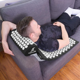 ProsourceFit Acupressure Mat and Pillow Set for Back/Neck Pain Relief and Muscle Relaxation