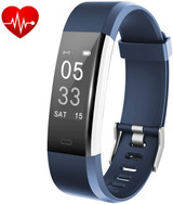 Lintelek Fitness Tracker - Activity Tracker with Heart Rate Monitor, Smart Fitness Watch with Sleep Monitor, Step Counter, Calorie Counter, Pedometer Watch for Women Men and Gift