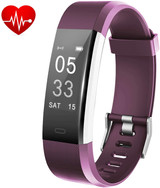 Lintelek Fitness Tracker - Activity Tracker with Heart Rate Monitor, Smart Fitness Watch with Sleep Monitor, Step Counter, Calorie Counter, Pedometer Watch for Women Men and Gift