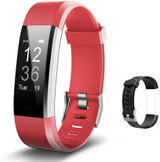 Lintelek Fitness Tracker - Activity Tracker with Heart Rate Monitor, Smart Fitness Watch with Sleep Monitor, Step Counter, Calorie Counter, Pedometer Watch for Women Men and Gift
