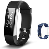 Lintelek Fitness Tracker - Activity Tracker with Heart Rate Monitor, Smart Fitness Watch with Sleep Monitor, Step Counter, Calorie Counter, Pedometer Watch for Women Men and Gift