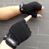 Gym Fitness Half Finger Gloves Hand Protector Weight Lifting
