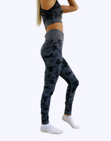 Seamless Camo Set In Black
